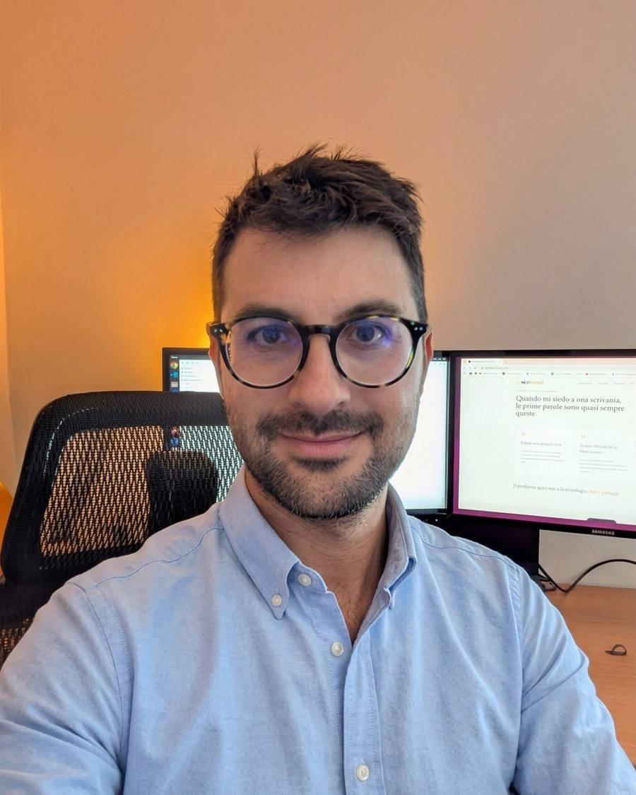 Francesco Negro, ingegnere dei processi e fondatore di NextInvent